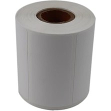 Pp Termal Etiket 70MM x 35MM Boyutlarında 500 Adet Kuka Çapı 25MM ve Maks Rulo Çapı 65MM, Barkod Yazıcı Uyumlu Direk Termal Transfer