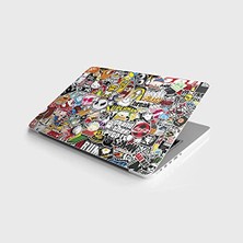 Laptop Sticker Notebook Pc Kaplama Etiketi Sticker Bomb