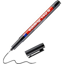 Edding 140 S Permanent Kalem - Asetat Kalemi - Siyah - 1 Kalem - 0,3 mm Yuvarlak Uç