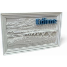 Arslanzade Edirne Meriç Köprüsü Kabartma Magnet