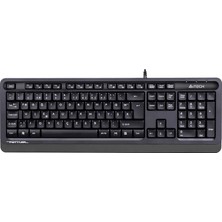 A4Tech F TR Usb Fsytyler Multimedya Kablolu Klavye Gri FK10