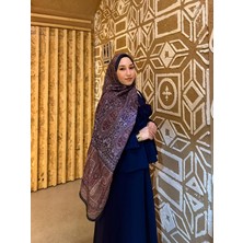 Minel Eşarp Etnik Desenli Şal – Hafif, Nefes Alan Kumaş, Günlük & Özel Gün Kombini