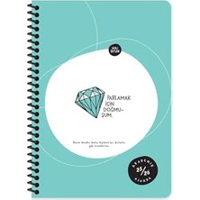 A5 Spiralli Akademik Ajanda - Parlamak Için Doğmuşum
