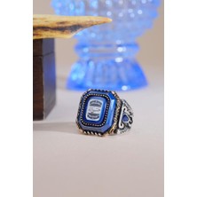 İnnuendo Jewelry 925 Ayar Gümüş Hasbiyallah Yazılı Erkek Yüzük