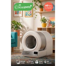 Kiwi Kplb 1071 Otomatik Kedi Tuvaleti - Beyaz