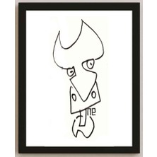 Karikatural Nezih Danyal Tipler Kişiye Özel Sertifikalı Sınırlı Fine Art Karikatür Baskı NTP00157