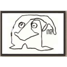 Karikatural Nezih Danyal Tipler Kişiye Özel Sertifikalı Sınırlı Fine Art Karikatür Baskı NTP00171