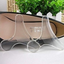 Nuvvo T Şekilli Ayakkabı Topuk Vurma Önleyici Koruyucu Silikon Ped