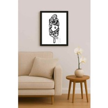 Karikatural Nezih Danyal Tipler Kişiye Özel Sertifikalı Sınırlı Fine Art Karikatür Baskı NTP00205