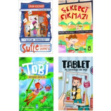 Timaş Çocuk 2 ve 3 Sınıf Okuma Seti Sufle Severler Sahnesi Şekerci Çıkmazı Karınca Tobi Tablet Hiç Göründüğü Gib