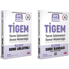 Data Yayınları Data 2026 GYS TİGEM Tarım İşletmeleri Genel Müdürlüğü Ortak Alan