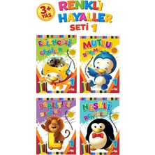 The Kitap Çocuk Renkli Hayaller Serisi 1 (4 Kitap)