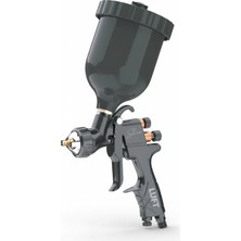 Luft Werkzeuge Luft Black Shine 1.3 mm Profesyonel Üstten Depolu Boya Tabancası - 600 ml