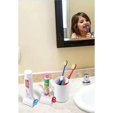 Nuvvo Usin 3 Adet Pratik Çevirmeli Diş Macunu Sıkacak Tüp Krem Sıkacağı Sıkma Aparatı