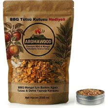 Aroma Wood Grill Mangal & Bbq Barbekü Elma Ağacı & Defne Yaprağı Aromawood Tütsüleme Aroma Talaşı