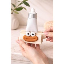 Nuvvo Sevimli Figürlü Diş Macunu Sıkacağı, Pratik ve Dayanıklı Tasarım, Dekoratif Banyo Aksesuarı