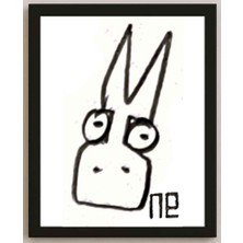 Karikatural Nezih Danyal Tipler Kişiye Özel Sertifikalı Sınırlı Fine Art Karikatür Baskı NTP00160