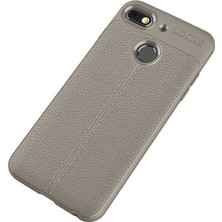 Cepustik Telefon Aksesuarları General Mobile 8 Go Kılıf Niss Deri Desenli Silikon Kılıf