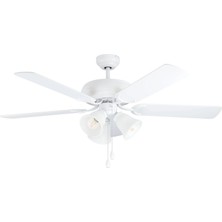 Eglo 35076 "las Palmas" 132 cm Çapında Çelik Tavan Vantilatörü Çekme Ipli Ac Motor