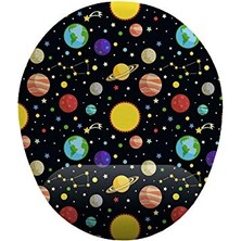 Güneş Sistemi ve Gezegenler Bilek Destekli Mouse Pad