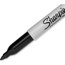 Sharpıe Sharpie Fine Permanent Markör, Yuvarlak Uç - Siyah