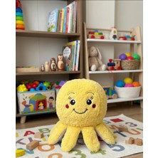 Toyzoy Toys Ahtapot Sarı 35 cm - Sevimli Oyuncak & Şirin