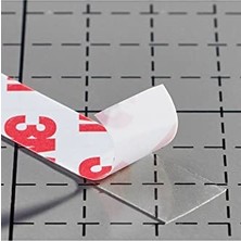 HDY Store 5 Metre 3m Yapışkanlı Şeffaf Çift Taraflı Gelinlik Sabitleme Bant Vücut Kıyafet Bandı Su Geçirmez