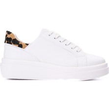 White Line 2503 Beyaz Kadın Sneaker Ayakkabı