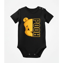 Venüs Dijital Winnie The Pooh Baskılı Bebek Body Zıbın