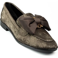 Miss Park Moda 029 Kahverengi Fiyonklu Kadın Babet