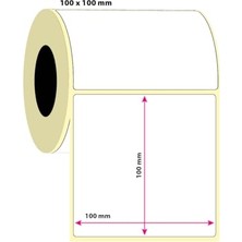 100X100 Termal Etiket (500 Adet)