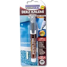 Çift Uçlu Su Bazlı Kokusuz Kalıcı Derz Kalemi - Gri Renk