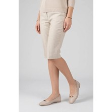 Ayakkabı Fuarı Elit BTCMR01 Kadın Babet Bej