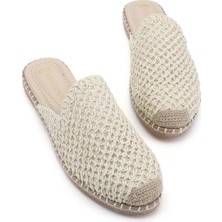 Gönderi(r) Kadın Açık Bej  Burnu Kapalı Günlük Terlik