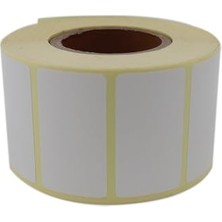 Eko Termal Etiket 45MM x 25MM Ruloda 1000 Adet 40MM Kuka Çapında Direk Termal Transfer Etiketi