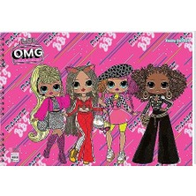 L.o.l. Omg 35X50 15 Yapraklı Spiralli Resim Defteri