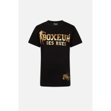 Boxeur Des Rues Iconica T-Shirt Black-Gold Kids