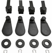 Universal Tofaş Kapı ve Cam Kolu 12 Parça Set Doğan Slx Kartal Şahin Kapı ve Cam Kolu Set 4 Kapı Takım