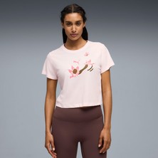 Puma League Kadın Pembe Tişört (528481-21)