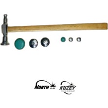 North 128 Pdr Kaporta Düzeltme Çekici(Kauçuk Uç ve Metal Uç Setli)