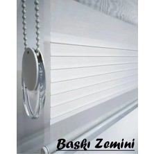 Enzo Home Baskılı Zebra Stor Perde – Kelebek ve Çiçek Desenli Modern Dekoratif Perde