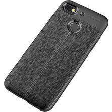 Cepustik Telefon Aksesuarları General Mobile 8 Go Kılıf Niss Deri Desenli Silikon Kılıf