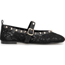 Ayakkabı Fuarı Elit PM567 K878 Kadın Babet Siyah