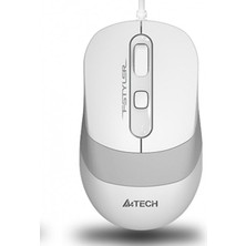  fstyler optik 1600 dpi usb kablolu mouse beyaz fm10