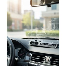 MiraLive LED Işıklı Araç Ön Cam Telefon Numarası Gösterme Aparatı + 3 Seviyeli Hava Nemlendirici