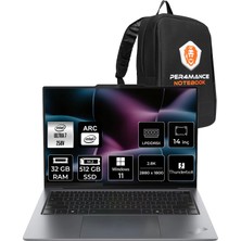 Lenovo Thinkpad X9-14 Intel Core Ultra 7 258V 32GB 512GB SSD 14" 2.8k OLED 500NITS 120Hz Multi-Touch W11H Taşınabilir Bilgisayar & Per4 Çanta 21QA0025TXP305