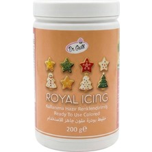 Dr. Gusto Royal Icing Turuncu 200 gr – Hazır Kurabiye ve Pasta Süsleme Kreması