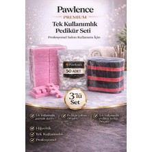 Pawlence Tek Kullanımlık 50 Çiftpedikürseti
