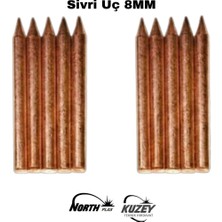 North 127 Spot Çektirme Puntalama Ucu 10ADET(SİVRİ Uç)-8mm