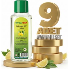 Worldchem Limon Kolonyası 9X250 ml
